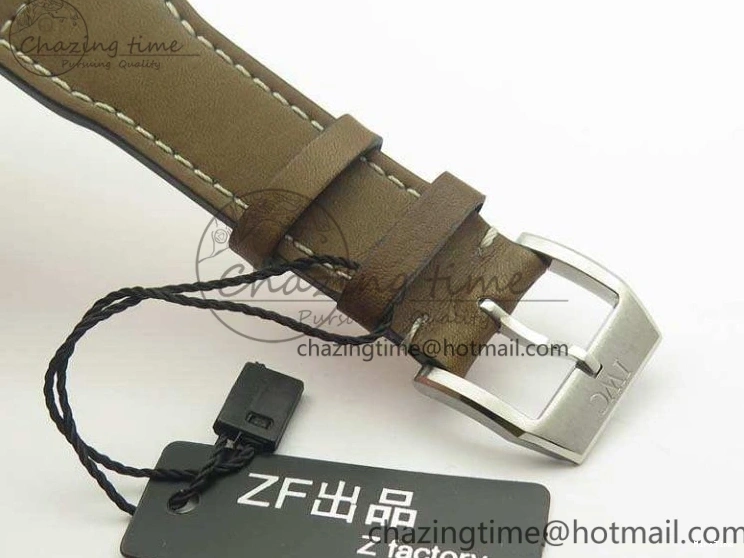 MIROTIME 0523 SunProtective Pilot Chrono IW377713 ZF 1:1 Best Edition Brown Dial On Brown Leather Strap A 7214